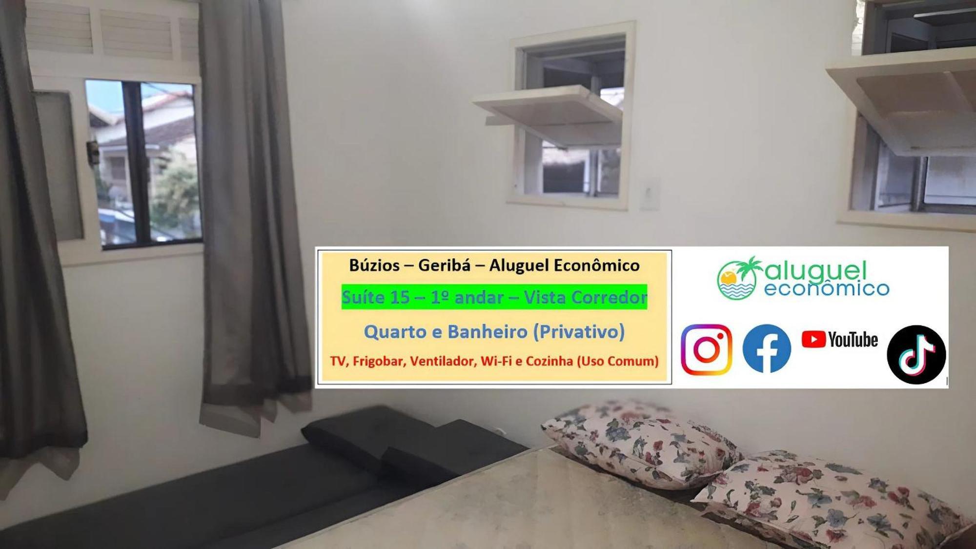 Apartamento Búzios - Geribá - Aluguel Econômico Exterior foto