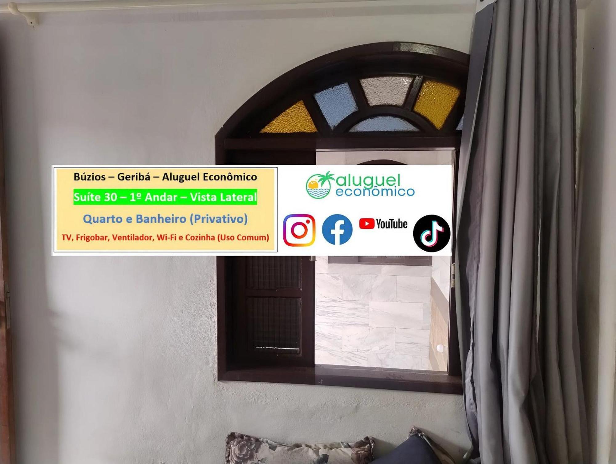 Apartamento Búzios - Geribá - Aluguel Econômico Exterior foto