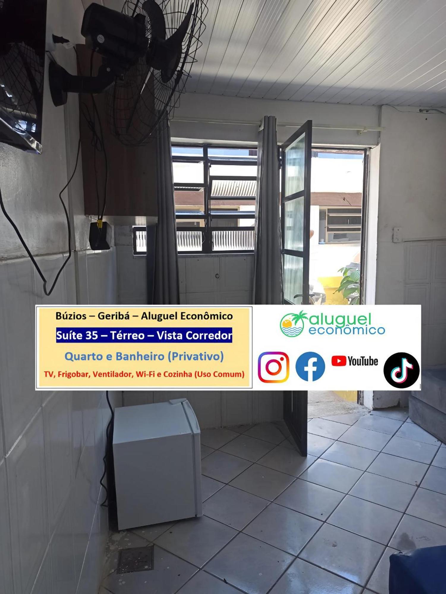 Apartamento Búzios - Geribá - Aluguel Econômico Exterior foto