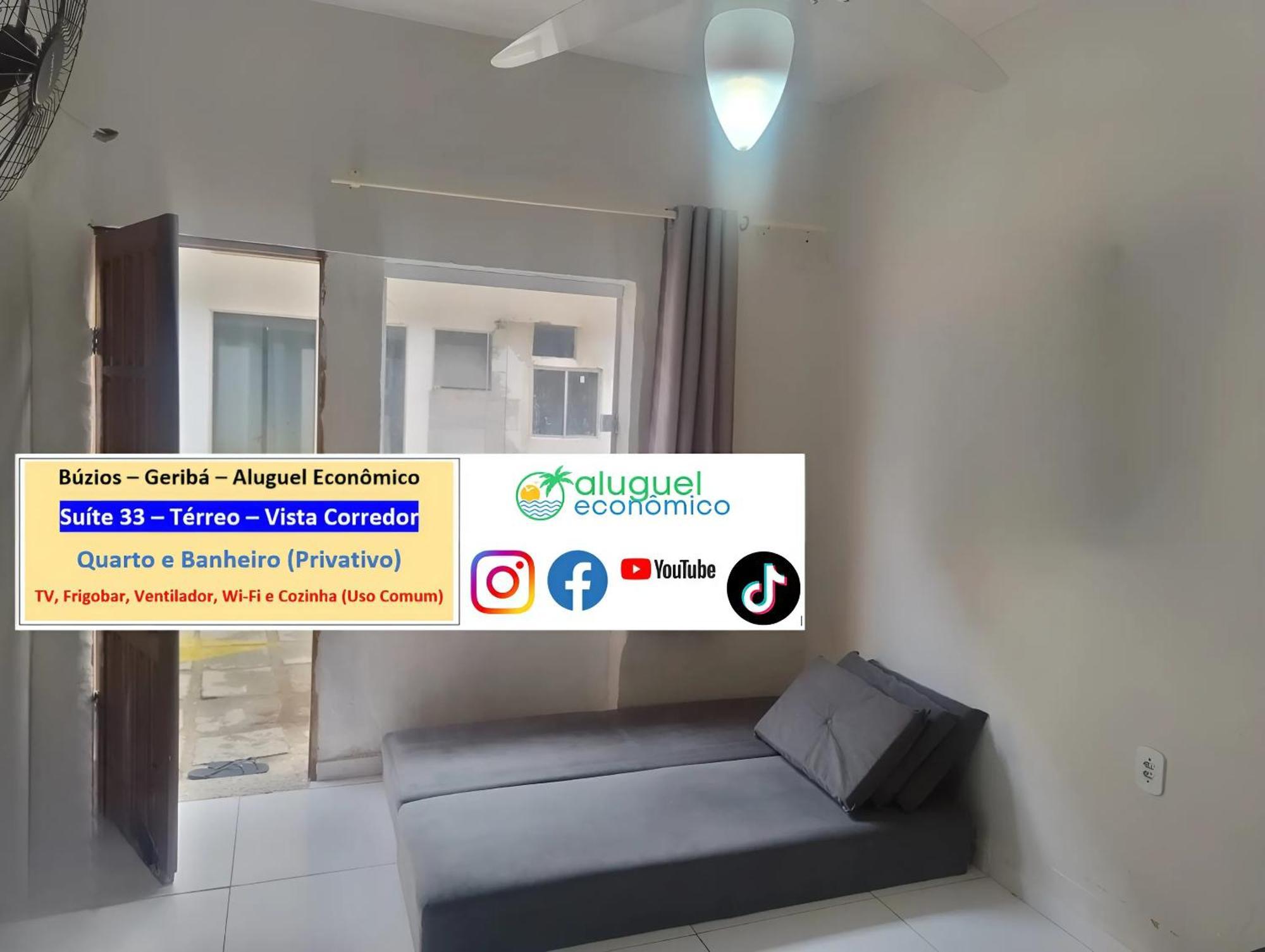 Apartamento Búzios - Geribá - Aluguel Econômico Exterior foto