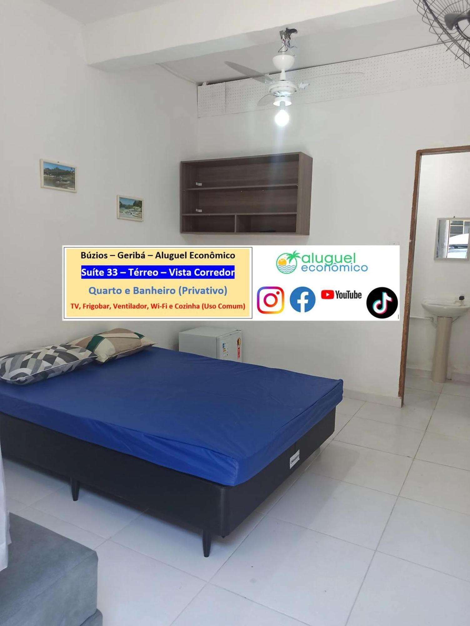 Apartamento Búzios - Geribá - Aluguel Econômico Exterior foto