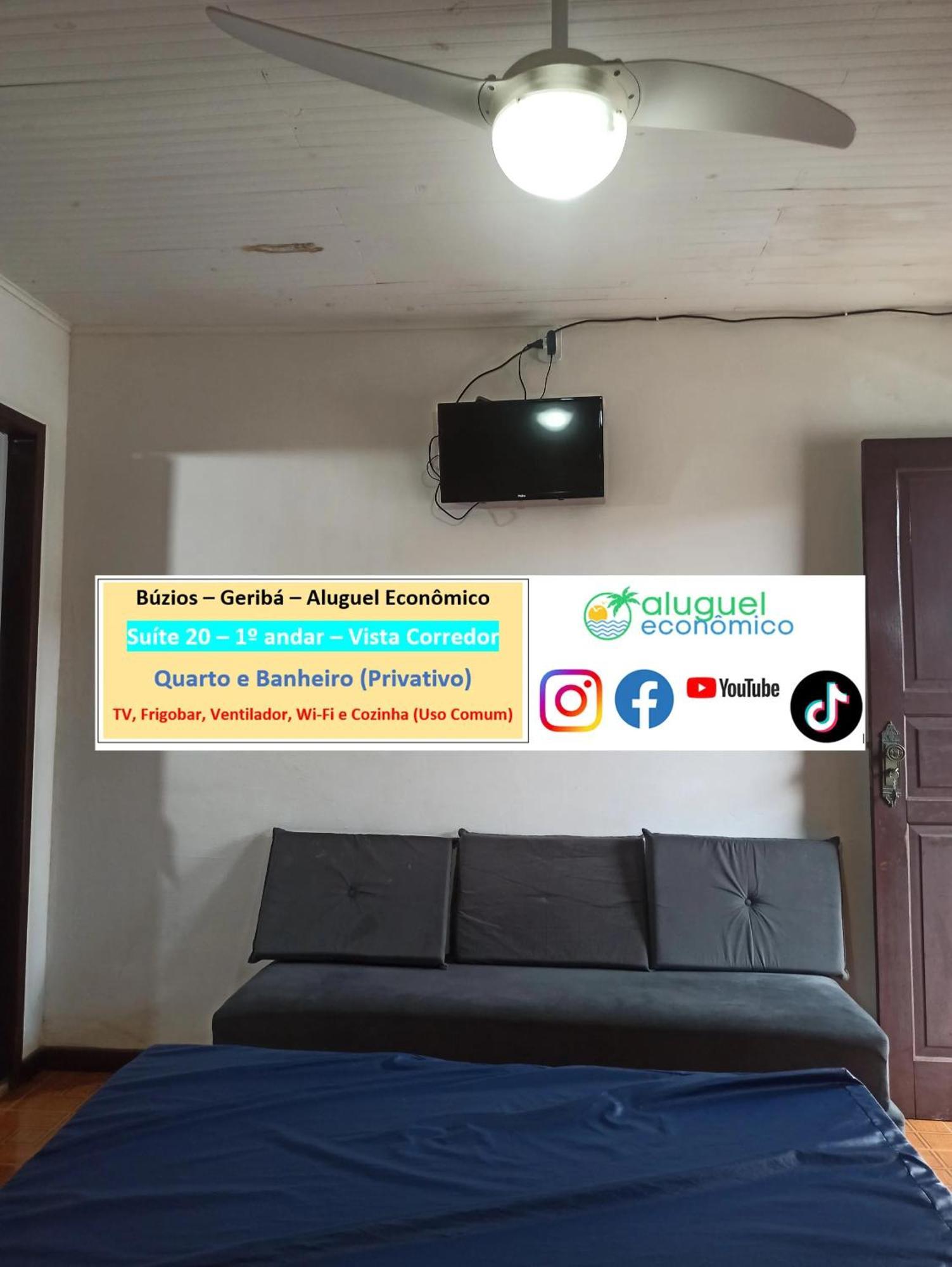 Apartamento Búzios - Geribá - Aluguel Econômico Exterior foto